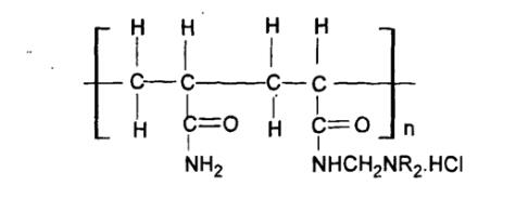 cationic polyacrylamide structure